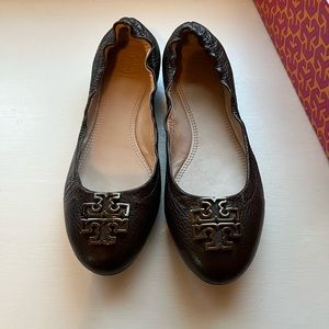 Tory Burch Melinda Ballet Flat size 7.5 worn once
